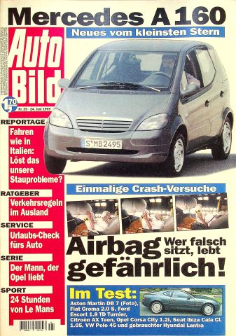Deckblatt Auto Bild (25/1995)